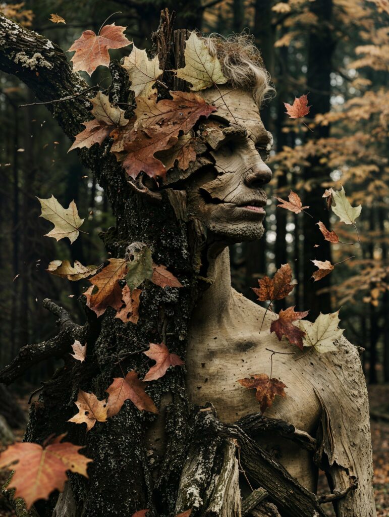 A mixture of human and tree