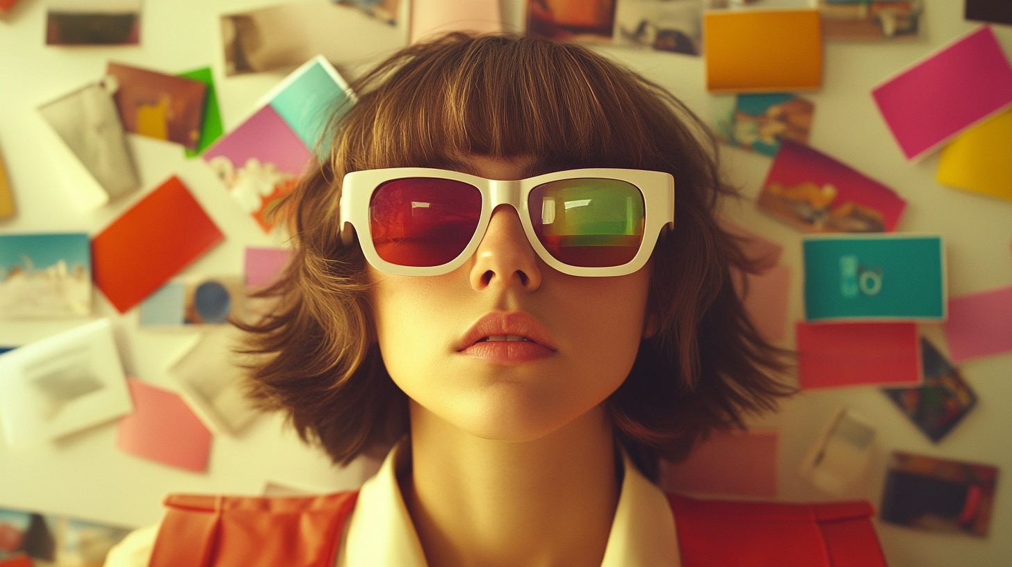 girl with sunglasses